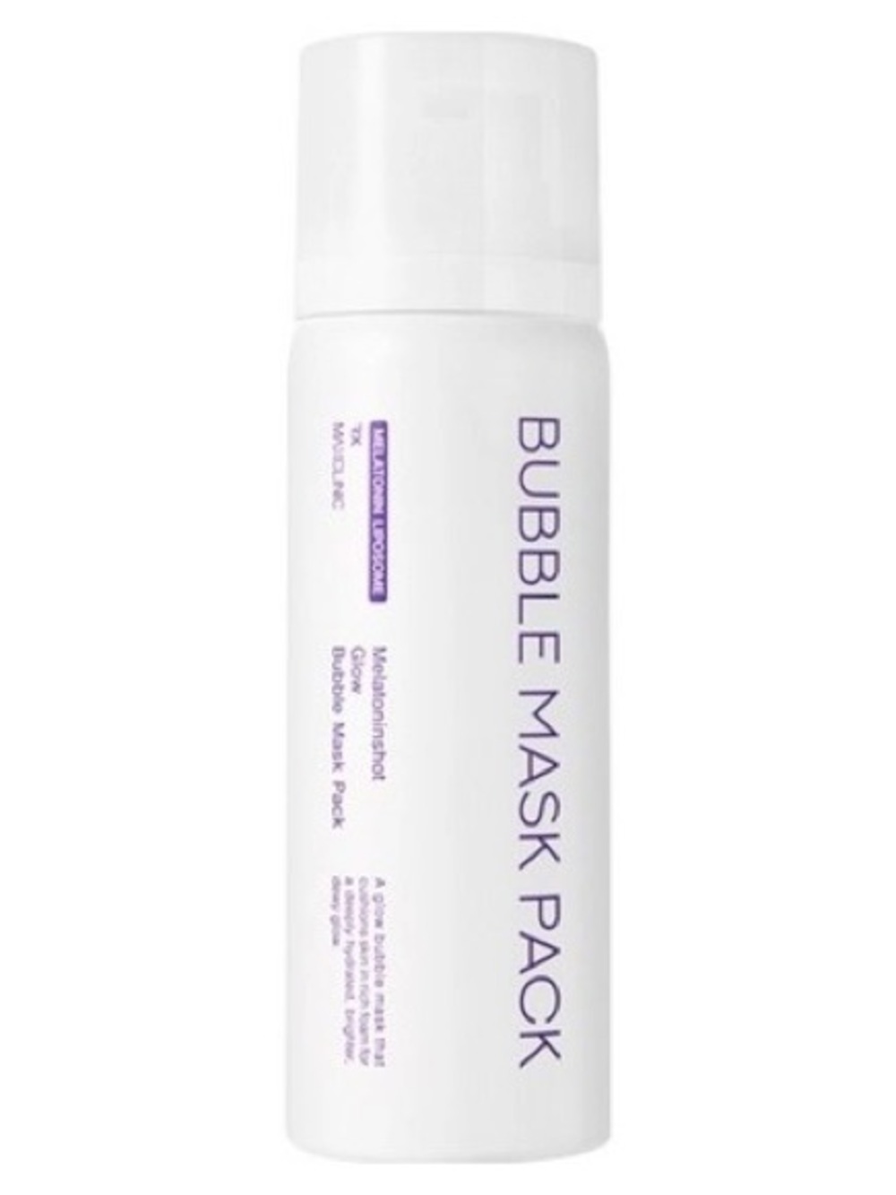 Maxclinic Melatoninshot Glow Bubble Mask Pack 80ml new in box Korean beauty skin